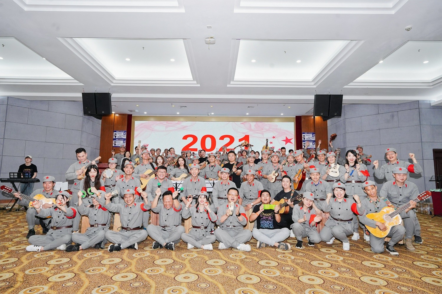 紅色樂團主題團建活動