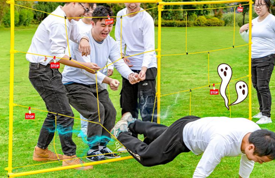 廣州團建游戲-蜘蛛網(wǎng)