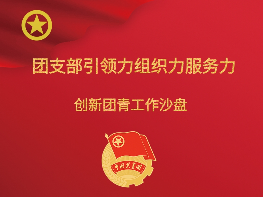 《團(tuán)支部引領(lǐng)力組織力服務(wù)力》創(chuàng)新團(tuán)青工作沙盤