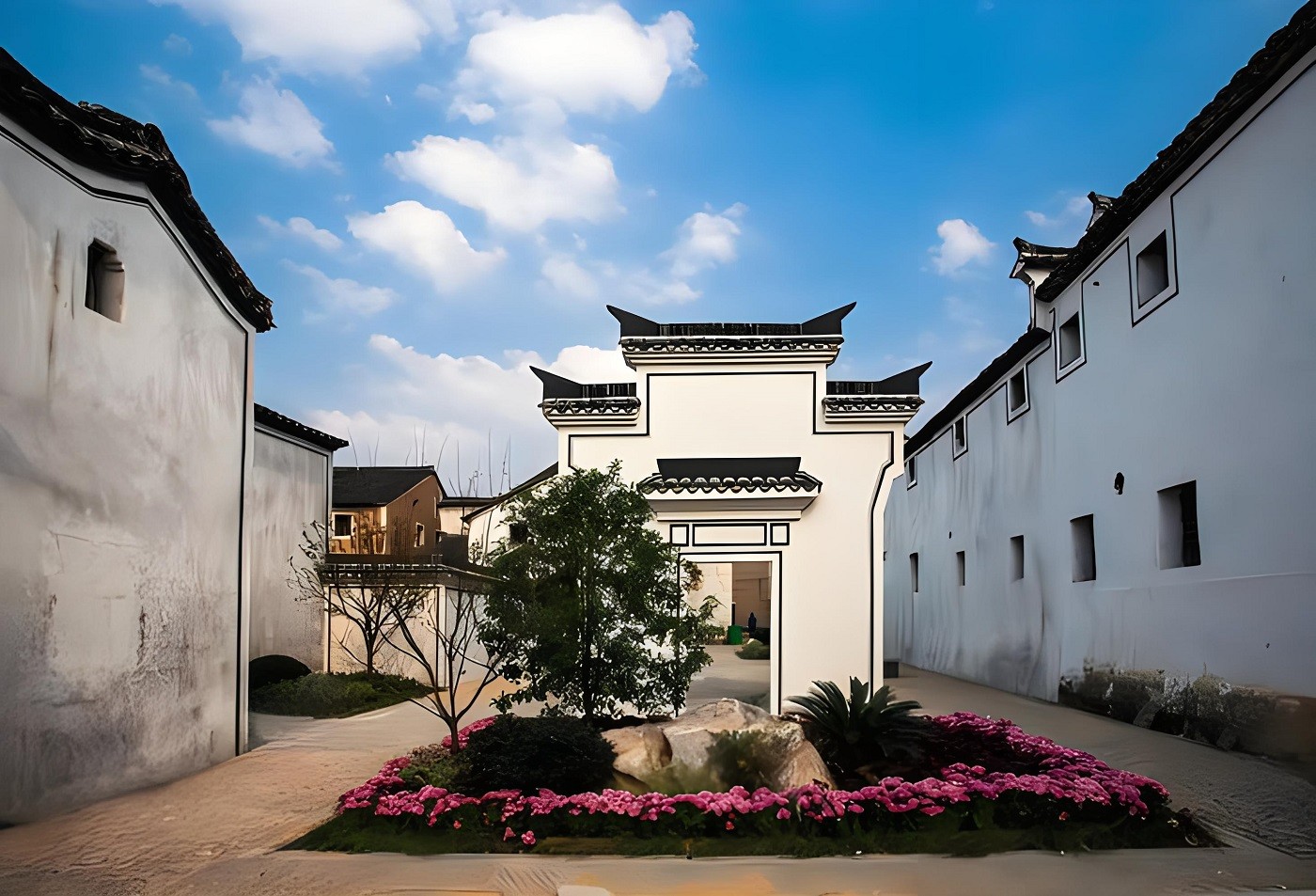 浙江桐廬荻蒲村參訪