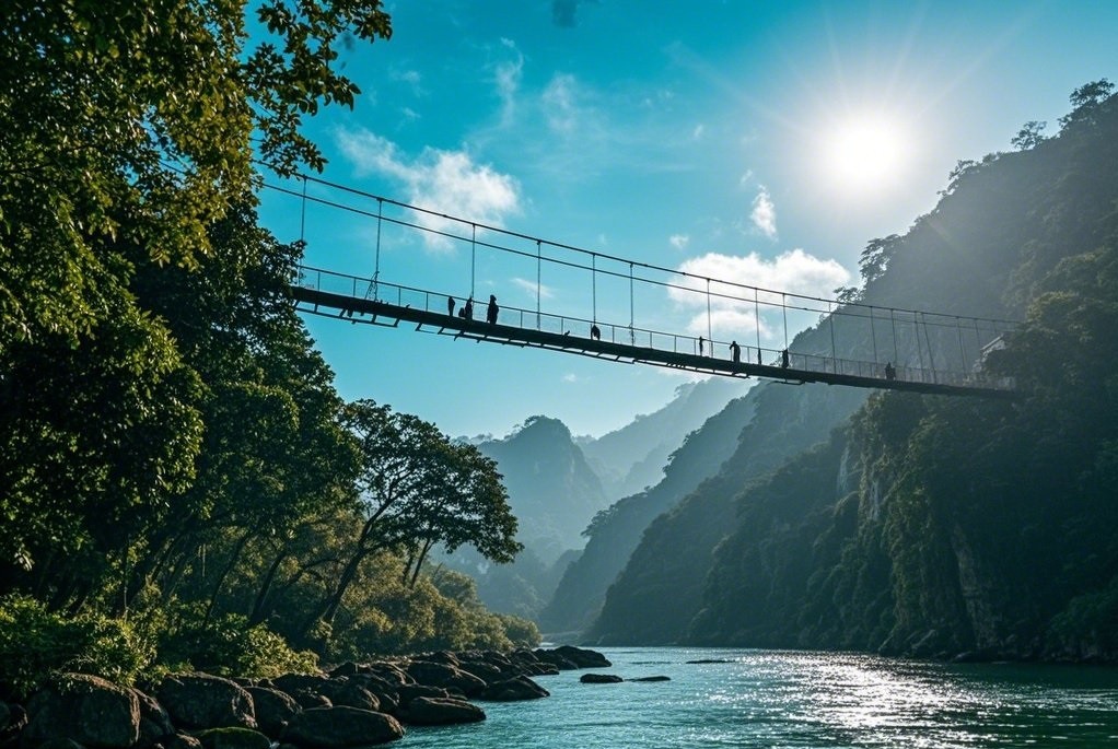 高空項(xiàng)目“飛奪瀘定橋”團(tuán)建活動(dòng)分享