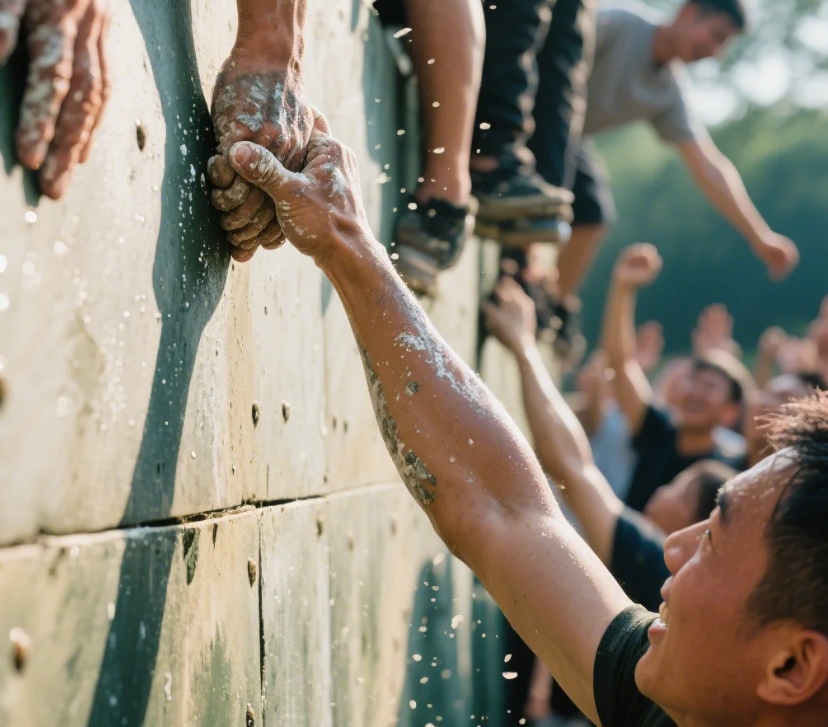 畢業(yè)墻：團(tuán)建拓展中的“團(tuán)隊(duì)熔爐”