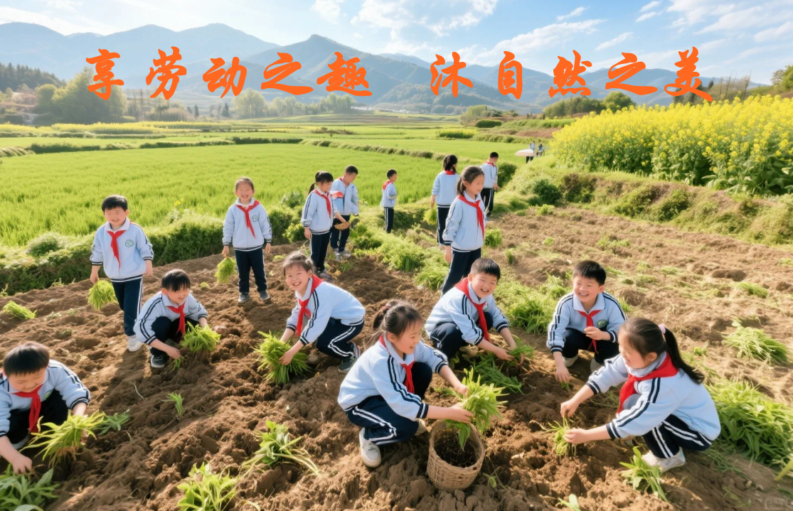 享勞動之趣，沐自然之美-小學(xué)高年級春季研學(xué)