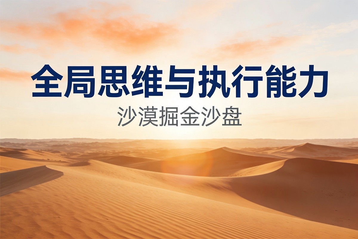 《全局思維與執(zhí)行能力》沙漠掘金沙盤