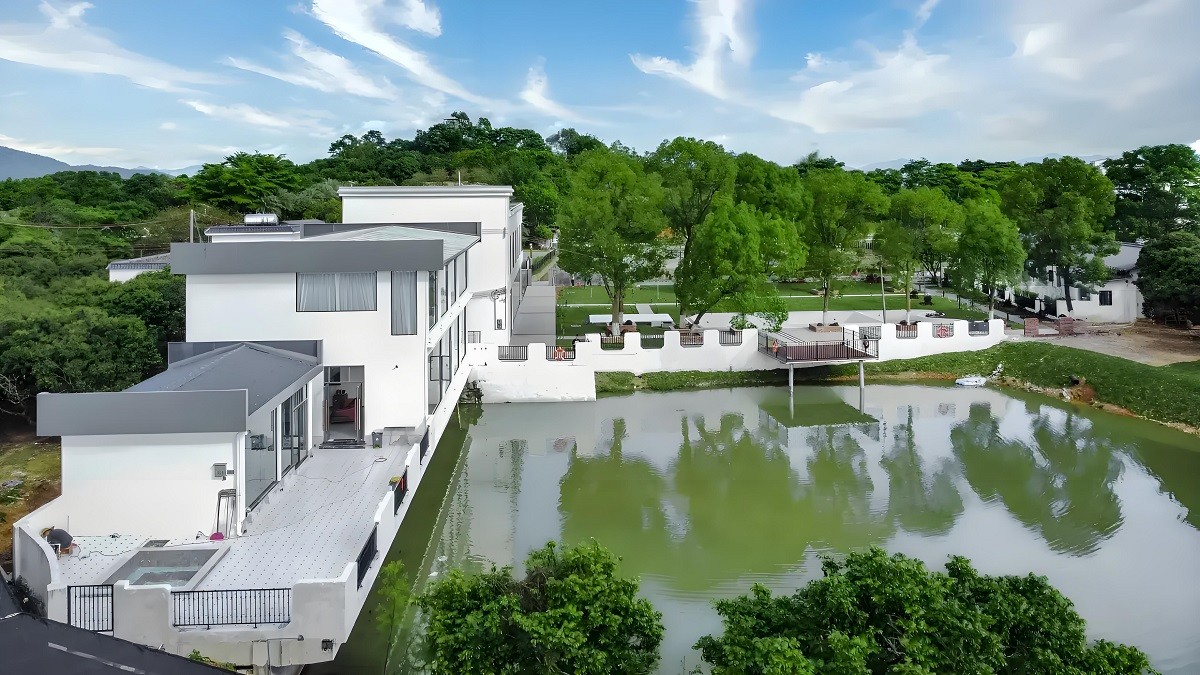 廣州云上·觀山田草坪泳池私湯營(yíng)地