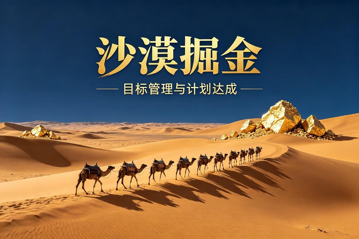 沙漠掘金—目標(biāo)管理與計(jì)劃達(dá)成沙盤(pán)