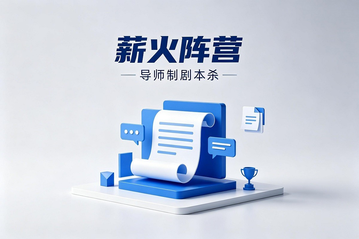 《薪火陣營》導師制劇本殺