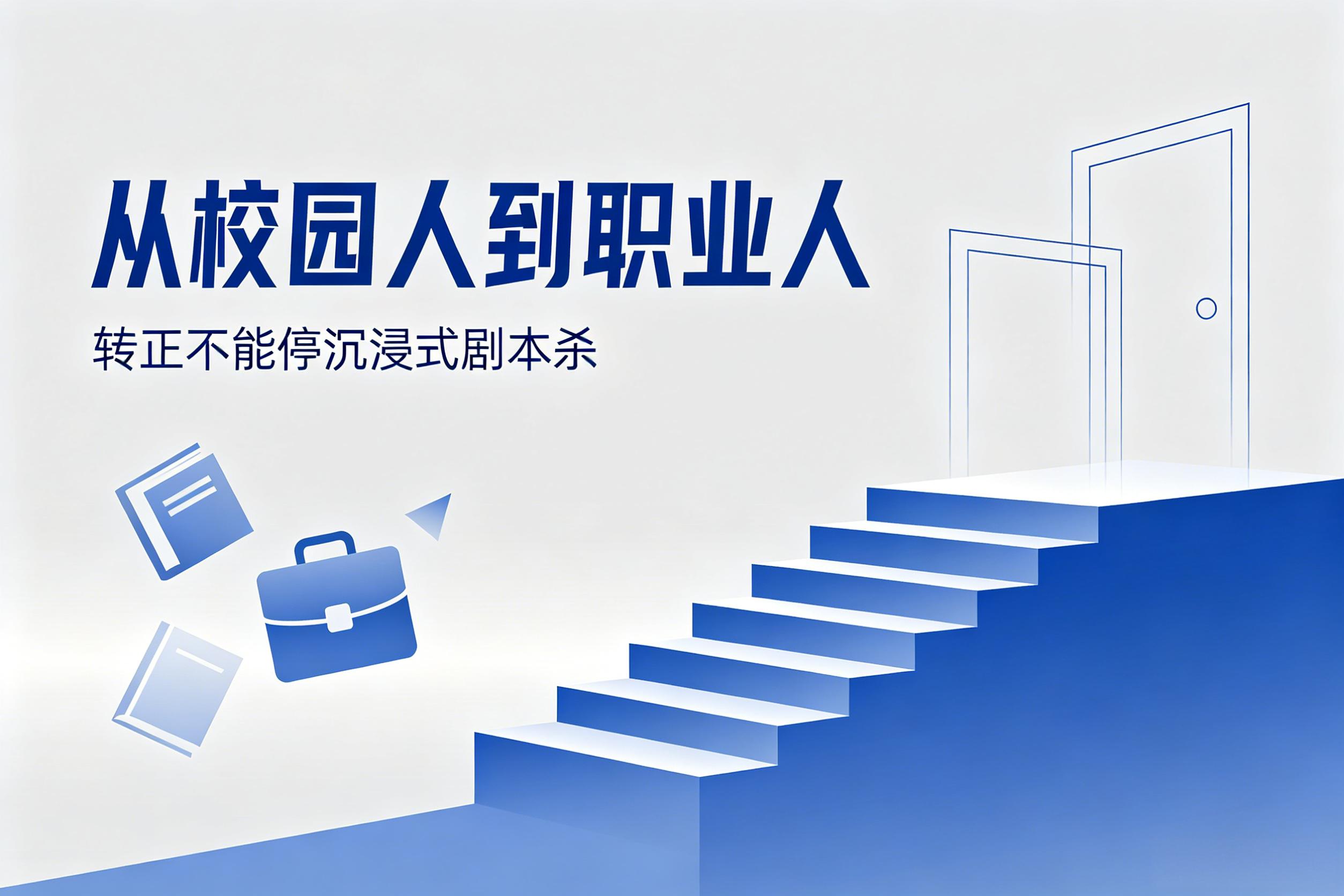 從校園人到職業(yè)人沉浸式劇本殺—轉(zhuǎn)正不能停！