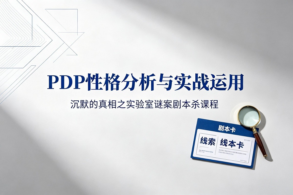 《PDP性格分析與實(shí)戰(zhàn)運(yùn)用-沉默的真相》劇本殺