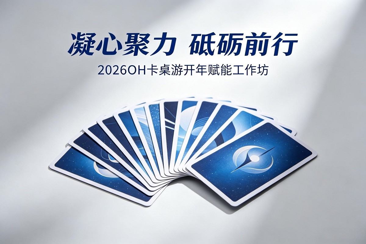凝心聚力 砥礪前行——2026OH卡桌游開年賦能工作坊