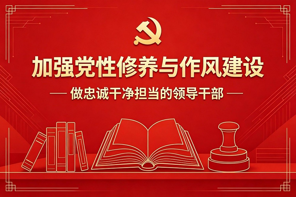 加強黨性修養(yǎng)與作風(fēng)建設(shè)，做忠誠干凈擔(dān)當(dāng)?shù)念I(lǐng)導(dǎo)干部