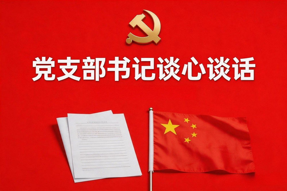 黨支部書記談心談話
