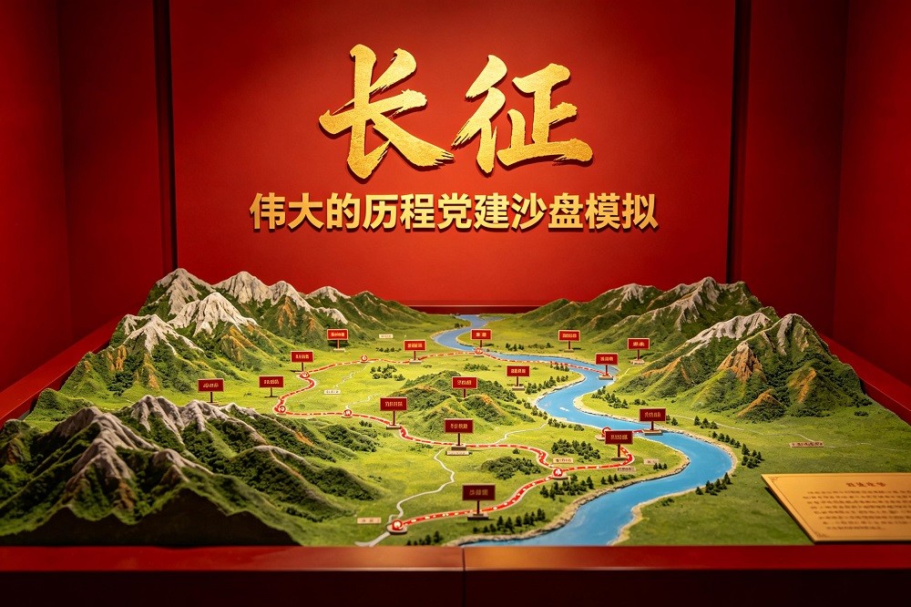 長(zhǎng)征-偉大的歷程黨建沙盤模擬